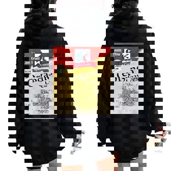 Oregano Leaves Condiment Spice Costumes Group Matching Women Oversized Hoodie Back Print | Mazezy