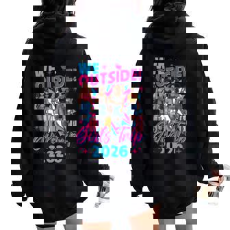 We Outside Girls Trip 2026 Afro Girls Black Together Women Oversized Hoodie Back Print | Mazezy