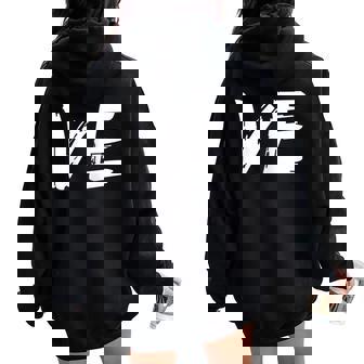 Playeras Para Parejas Enamorados Amor De Novia Esposa Women Oversized Hoodie Back Print - Regaloses