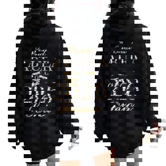 Proud Abuela Of A 2026 シニア 卒業 長袖tシャツ レディース オーバーサイズ パーカー バックプリント - Kawaiitshirt