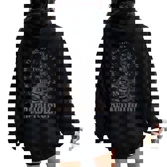 Radiology What Matters Most Is On The Inside Floral Skeleton Women Oversized Hoodie Back Print | Mazezy