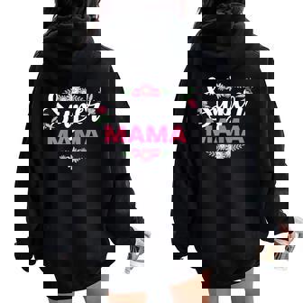 Regalo Para El Día De La Madre –Uper Mama Women Oversized Hoodie Back Print - Regaloses