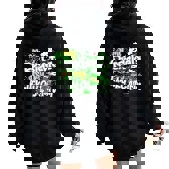 My Residents Are My Lucky Charms Patrick's Day Doctor Nurse Women Oversized Hoodie Back Print - Thegiftio