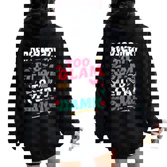 ROSEMARY Personalized Women's Custom ROSEMARY Women Oversized Hoodie Back Print | Mazezy