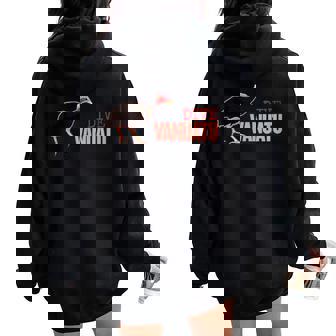 Scuba Dive Vanuatu Women Oversized Hoodie Back Print | Mazezy