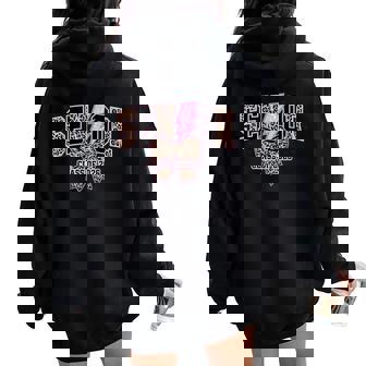 Senior Class Of 2026 Leopard Print Graduation Girl Graduate Women Oversized Hoodie Back Print - Thegiftio