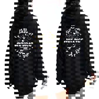 Simpatico Regalo Per Danzawing Dance Per Donne E Uomini Che Amano Felpa con cappuccio oversize da donna con stampa posteriore - Novitaregali