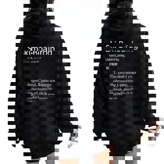 Skimboarding Definition The Greatest Water Sports Skimboard Women Oversized Hoodie Back Print | Mazezy