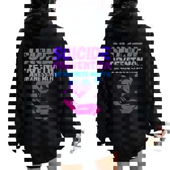 Suicide Awareness Prevention Month Men Women Kids Boys Girls Tank Top Women Oversized Hoodie Back Print | Mazezy