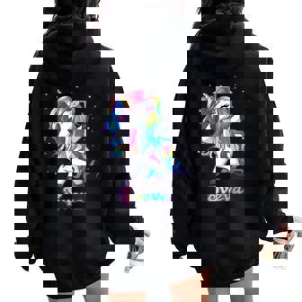 Sveva Regalos De Unicornio Para Niñas Regalos De Cumpleaños Para Es Women Oversized Hoodie Back Print - Regaloses