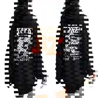 I Tackled 67 Days Of School Football Boy Girl Teacher Tank Top Women Oversized Hoodie Back Print | Mazezy