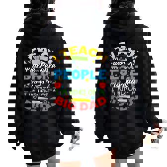 Teacher Appreciation Shirts For Women Preschool Teacher Women Oversized Hoodie Back Print | Mazezy