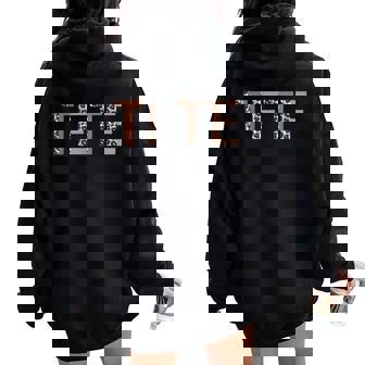 Tete ヒョウ柄 ママ キュート 母の日 おもしろい おばあちゃん レディース オーバーサイズ パーカー バックプリント - Kawaiitshirt