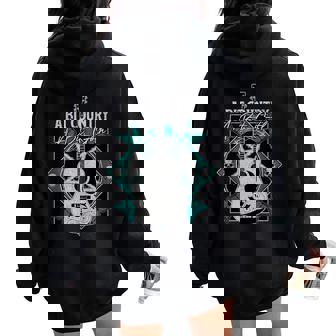 Western Goth Girl Alt-Country Subculture Emo Gothic Tank Top Women Oversized Hoodie Back Print | Mazezy