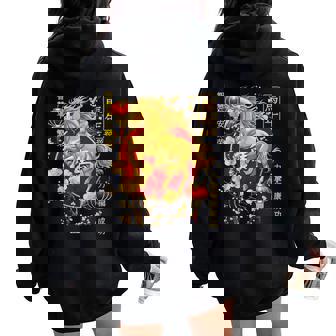 Year Of The Horse 2026 Decoration Chinese New Year Men Women Women Oversized Hoodie Back Print | Mazezy