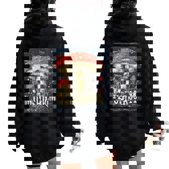 きのこの森の服 男の子 女の子 レディース オーバーサイズ パーカー バックプリント - Kawaiitshirt