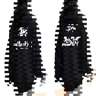 変態セックス依存症 ノベルティギフト ホットな妻 セクシー 女性 男性 レディース オーバーサイズ パーカー バックプリント - Kawaiitshirt