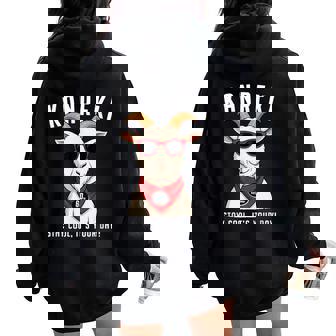 還暦祝い 羊 ひつじ やぎ好き 干支 父 男性 女性 還暦 お祝い 60歳 おもしろ おもろい レディース オーバーサイズ パーカー バックプリント - Kawaiitshirt