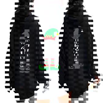 67 Elf Christmas Costume Pajama 67 Meme Gen Alpha Boys Girls Women Oversized Hoodie Back Print | Seseable CA