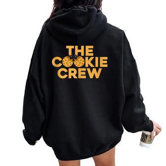 The Cookie Crew Christmas Baking Cookie Love Cute Men Women Oversized Hoodie Back Print - Thegiftio UK