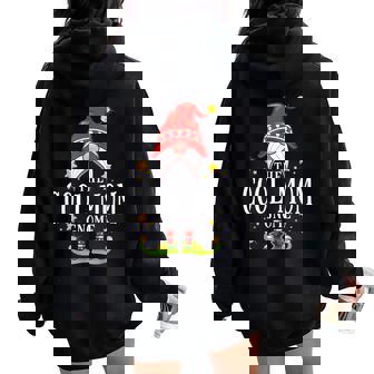 The Cool Mom Gnome Christmas Matching Women Oversized Hoodie Back Print - Thegiftio
