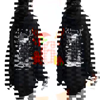 67 Six Seven Meme Couple Custome Christmas Number 6 Women Oversized Hoodie Back Print | Seseable CA