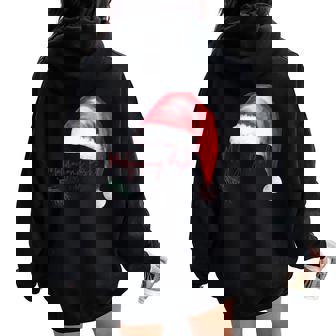 Maligayang Pasko Merry Christmas Filipino Women Oversized Hoodie Back Print | Seseable CA