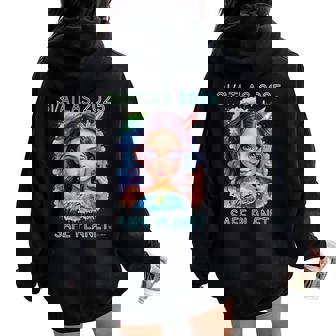 3IAtlas Comet – UFO Selfie Girl Safe Planet 2025 Space Tee Women Oversized Hoodie Back Print | Mazezy