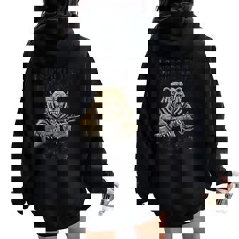 Support The Right To Arm Bears Gun Women Oversized Hoodie Back Print | Mazezy