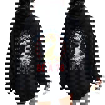 In The World Full Of 67 Be 76 Goose 67 Meme Women Oversized Hoodie Back Print | Mazezy