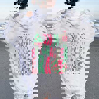 In My Nutcracker Era Cute Groovy Xmas Women Oversized Hoodie Back Print | Seseable CA