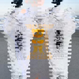 43歳 1983年3月 テディベア 43歳 誕生日 男性 女性 レディース オーバーサイズ パーカー バックプリント - Kawaiitshirt