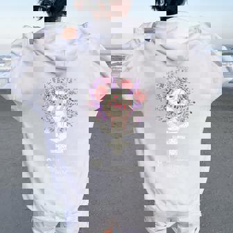 8 De Marzo 8M Dia Internacional De La Feminista Cuello Women Oversized Hoodie Back Print - Regaloses