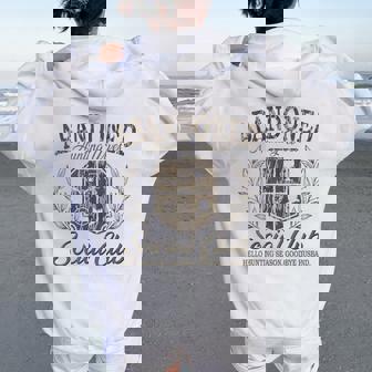 Abandoned Hunting Wife Social Club Camo Hunter Mama Women Women Oversized Hoodie Back Print | Seseable UK