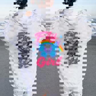 Airbrush Butterfly Y2k Vintage 2000S Retro Nerd Aesthetic Women Oversized Hoodie Back Print - Thegiftio