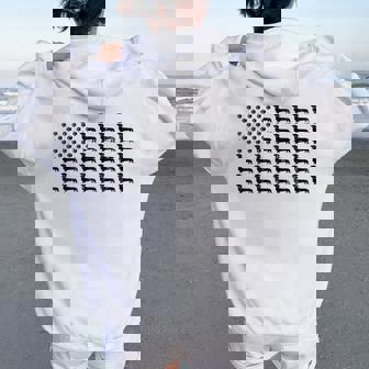 American Flag Dachshund Dog Paw Lover Patriotic 4Th Of July For Men Women Oversized Hoodie Back Print - Thegiftio