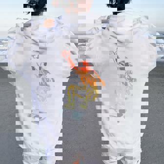 Diseño De Monopatín Para Hombres Y Es Women Oversized Hoodie Back Print - Regaloses