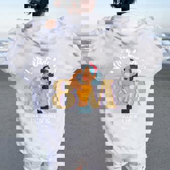 Feminismo Ni Una Menos 8M Dia Contra El Machismo Dia Cuello Women Oversized Hoodie Back Print - Regaloses