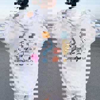 Grammar Teacher Punctuation For English Teacher Women Women Oversized Hoodie Back Print | Mazezy