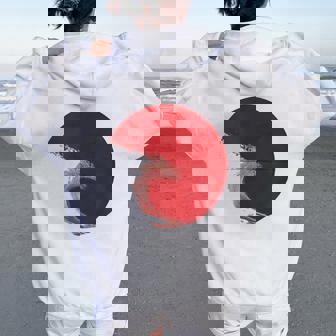 Giappone Bambini Camicia Giapponese Per Ragazza Amore Giappone Donne Giappone Felpa con cappuccio oversize da donna con stampa posteriore - Novitaregali