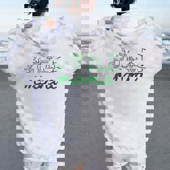 Golf Mama Golf Master Mom Golf Lover Men Women Oversized Hoodie Back Print | Seseable UK