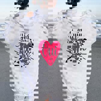 J'ai Dit Oui Future Mariée Evjf Enterrement Deie Fille Sweat à capuche oversize pour femme avec imprimé dans le dos - Cadeauxyz