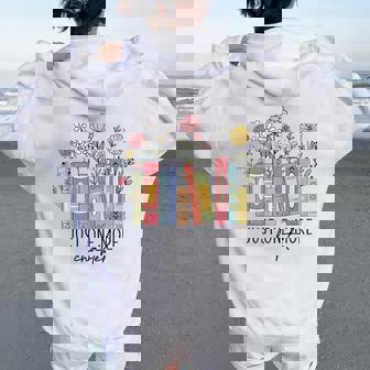 Just One More Chapter Book Lovers For Women Women Oversized Hoodie Back Print - Thegiftio