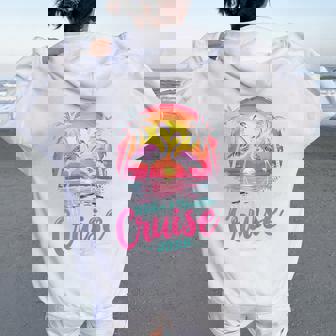 Mother And Daughter Cruise 2025 Mom Daughter Cruise Trip Women Oversized Hoodie Back Print | Mazezy