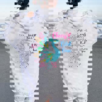 Peacock Mahjong Cheers Bird Bam Chinese Mah Jong Wine Lover Women Oversized Hoodie Back Print - Thegiftio