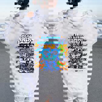 Retro 67 Gráfico Brainrotixeven Meme Regalos 6 7 Broma Women Oversized Hoodie Back Print - Regaloses