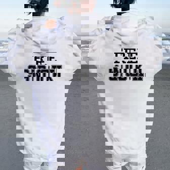 Retro Free Snooki Vintage Women Women Oversized Hoodie Back Print | Seseable UK