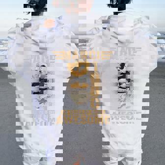 オンバック 3月66日 誕生日 男性 女性 1960年 テディベア レディース オーバーサイズ パーカー バックプリント - Kawaiitshirt