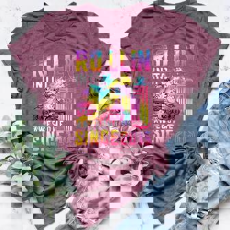 11th Birthday Girl Roller Skate 11 Years Old Roller Skate Tank Top Women's Heather T-Shirt | Mazezy