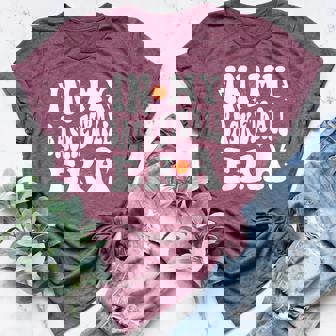 In My Basketball Era Cute Groovy Basketball Girls Kids Women Women's Heather T-Shirt | Mazezy